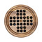 Wooden Marble Solitaire, 840214807831
