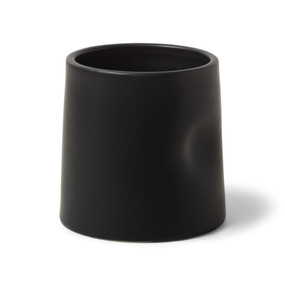  Ceramic Thumb Cup - Black, 10 oz, GCCTC-1501
