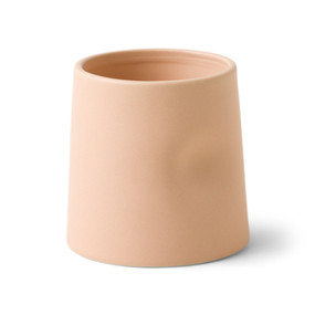  Ceramic Thumb Cup - Dusty Tan Blush, 10 oz, GCCTC-1502