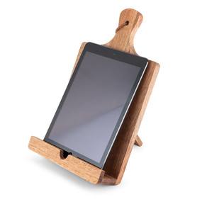 Acacia Wood Tablet Cooking Stand by Twine by , TB4692