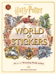 Harry Potter World of Stickers - Sticker Book for Teens and Adults, Officially Licensed by Editors of Thunder Bay Press, 9781667205441