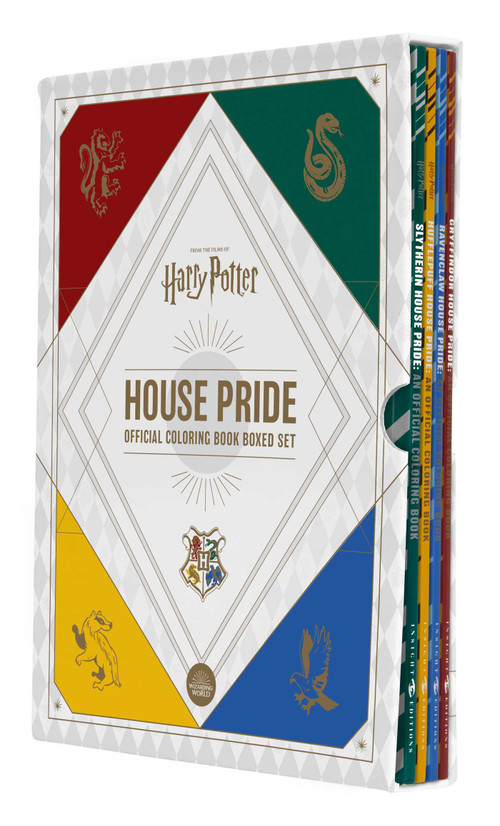 Harry Potter House Pride: Official Coloring Book Boxed Set by Insight Editions, 9798886630411