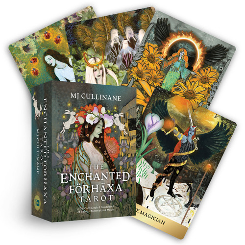 The Enchanted Förhäxa Tarot (A 78-Card Deck & Guidebook of Fairies, Mermaids & Magic) by MJ Cullinane, 9781401970710