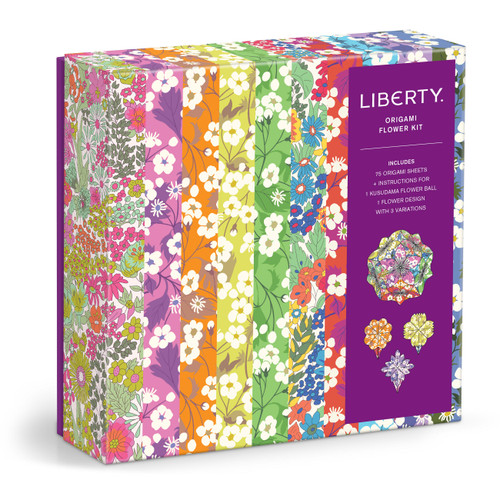 Liberty Classic Floral Origami Flower Kit by Galison, Liberty of London Ltd, 9780735379978