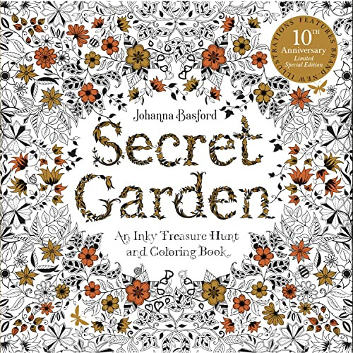 Secret Garden (10th Anniversary Special Edition) by Johanna Basford, 9781399616362