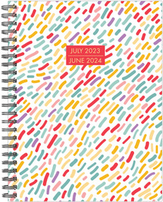 Dainty Dotted Academic 2022-23 8.5" x 11" Softcover Weekly Planner by Willow Creek Press, 9781549237621