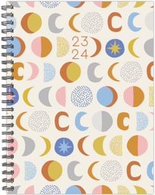 Luna Academic 2023-24 6.5" x 8.5" Softcover Weekly Planner by Willow Creek Press, 9781549238215