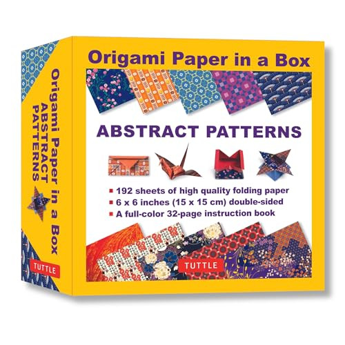 Origami Paper in a Box - Abstract Patterns - 9780804857161 by Tuttle Studio, 9780804857161