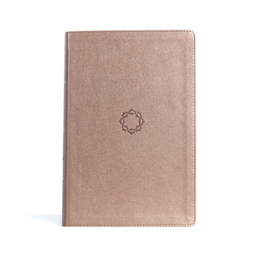 KJV Essential Teen Study Bible, Rose Gold LeatherTouch by Holman Bible Publishers, 9781087731094