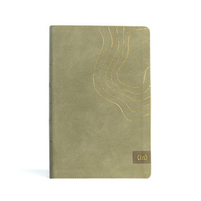 CSB (in)courage Devotional Bible, Sage LeatherTouch by (in)courage, CSB Bibles by Holman, Denise J. Hughes, 9781430082538