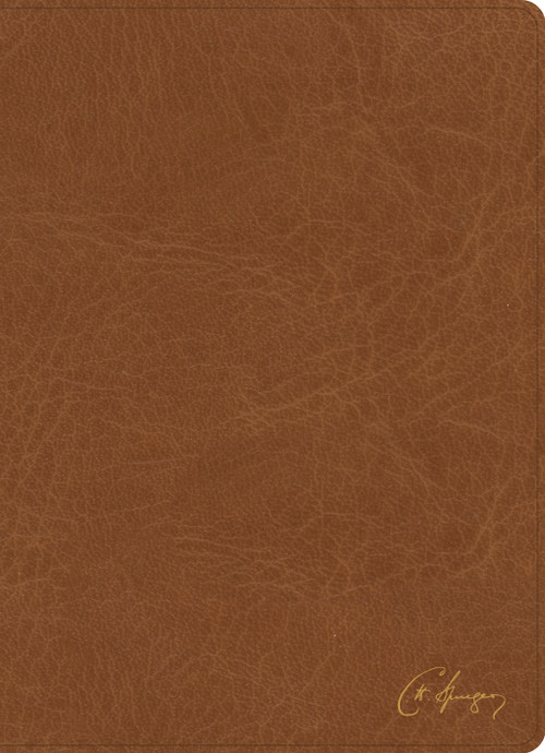 KJV Spurgeon Study Bible, Tan LeatherTouch by Alistair Begg, Holman Bible Publishers, 9781430082651