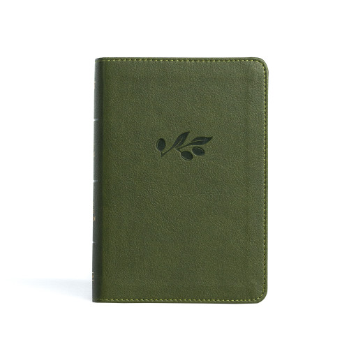 KJV Large Print Compact Reference Bible, Olive LeatherTouch by Holman Bible Publishers, 9781430082682