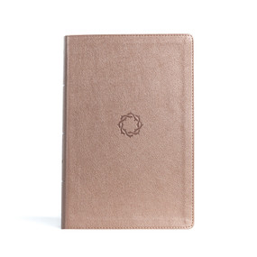KJV Essential Teen Study Bible, Rose Gold LeatherTouch, Indexed by Holman Bible Publishers, 9781430082705