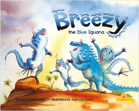 Breezy the Blue Iguana - 9781039663695 by David Roth, 9781039663695