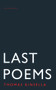 Last Poems by Thomas Kinsella, 9781800173354