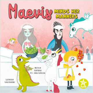 Maevis Minds Her Manners by Vicky Bureau, Flavia Zuncheddu, 9781638974581