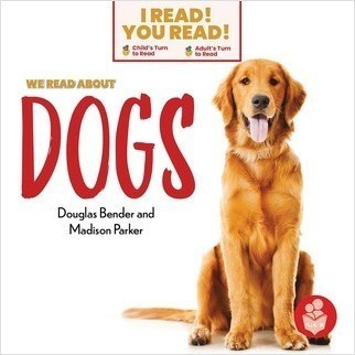 We Read about Dogs by Douglas Bender, Madison Parker, 9798887351872