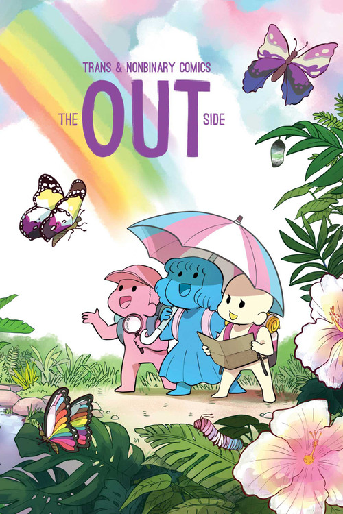 The Out Side: Trans & Nonbinary Comics by The Kao, Min Christensen, David Daneman, 9781524880125