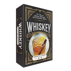 Whiskey Cocktail Cards A-Z (The Ultimate Drink Recipe Dictionary Deck) by Adams Media, 9781507221419