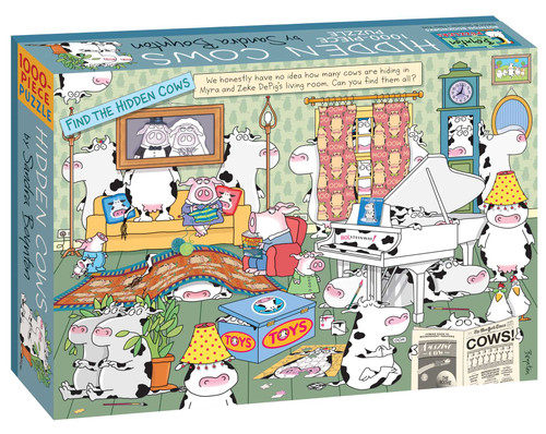Hidden Cows (1000-Piece Puzzle) by Sandra Boynton, Sandra Boynton, 9781665938501