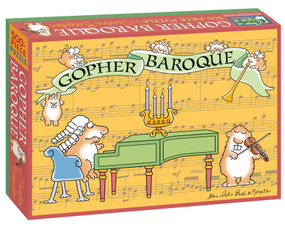 Gopher Baroque (500-Piece Puzzle) by Sandra Boynton, Sandra Boynton, 9781665938556