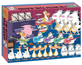 I'm with the Band (500-Piece Puzzle) by Sandra Boynton, Sandra Boynton, 9781665938563