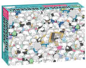 Hippos Go Berserk! (1000-Piece Puzzle) by Sandra Boynton, Sandra Boynton, 9781665938570