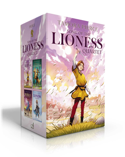 Song of the Lioness Quartet (Hardcover Boxed Set) (Alanna; In the Hand of the Goddess; The Woman Who Rides Like a Man; Lioness Rampant) by Tamora Pierce, Yuta Onoda, 9781665938891
