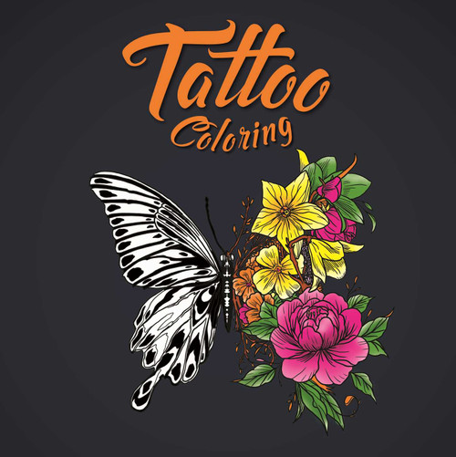 Tattoo Coloring (Adult Coloring Book) by IglooBooks, 9781803683898