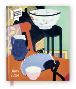 National Galleries Scotland 2024 Desk Diary - Week to View, Illustrated on every page by Flame Tree Studio, 9781804174913