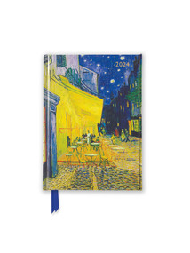 Vincent van Gogh: Café Terrace 2024 Luxury Pocket Diary - Week to View by Flame Tree Studio, 9781804175019