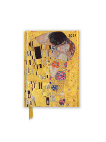 Gustav Klimt: The Kiss 2024 Luxury Pocket Diary - Week to View by Flame Tree Studio, 9781804175026