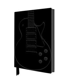 Black Gibson Guitar Artisan Art Notebook (Flame Tree Journals) by Flame Tree Studio, 9781804176351