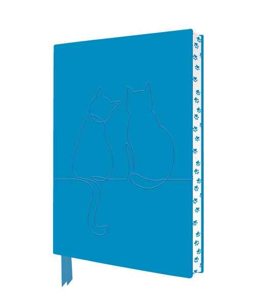 Two Happy Cats Artisan Art Notebook (Flame Tree Journals) by Flame Tree Studio, 9781804176597