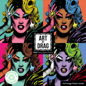 Adult Sustainable Jigsaw Puzzle Art of Drag (1000-pieces. Ethical, Sustainable, Earth-friendly) by Flame Tree Studio, 9781804176757