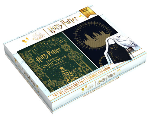 Harry Potter: Gift Set Edition Christmas Cookbook and Apron (Plus Exclusive Apron) by Jody Revenson, Elena Craig, 9798886632842