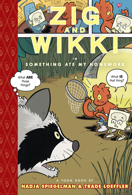 Zig and Wikki in Something Ate My Homework (Toon Books Level 3) - 9781935179023 by Nadja Spiegelman, Trade Loeffler, 9781935179023