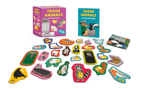 Trash Animals Magnet Set (Live Free, Eat Trash!) by Alexander Schneider, Yeji Yun, 9780762484317