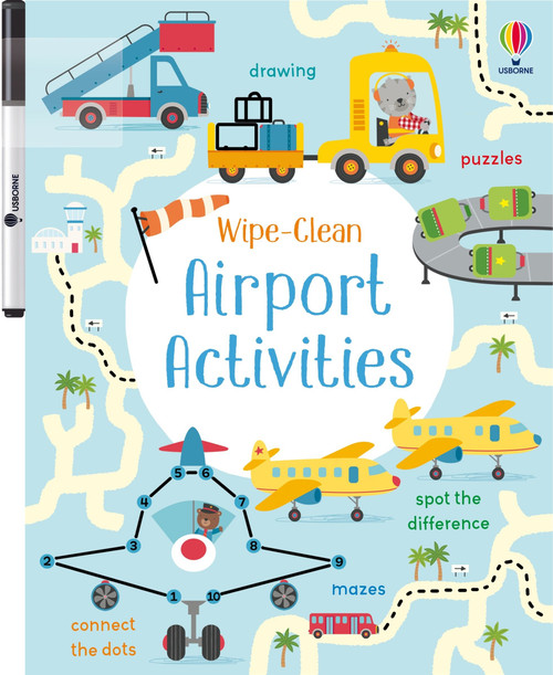Wipe-Clean Airport Activities by Kirsteen Robson, Gareth Williams, 9781805070153