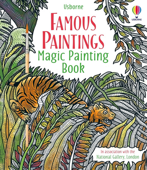 Famous Paintings Magic Painting Book by Rosie Dickins, Ian McNee, 9781805070252