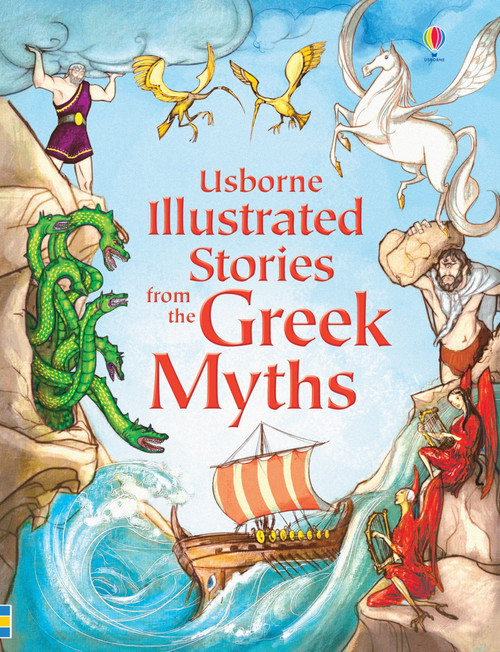 Illustrated Stories from the Greek Myths by Lesley Sims, Various, 9781805070474