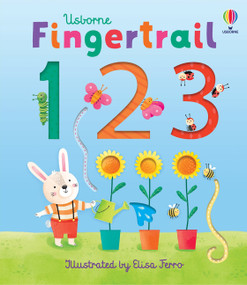 Fingertrail 123 (A Kindergarten Readiness Book For Kids) by Felicity Brooks, Elisa Ferro, Elisa Ferro, 9781805070542