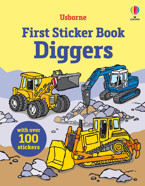 First Sticker Book Diggers by Sam Taplin, Dan Crisp, 9781805070597