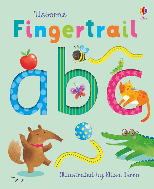Fingertrail abc (A Kindergarten Readiness Book For Kids) by Felicity Brooks, Elisa Ferro, 9781805070641