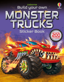 Build Your Own Monster Trucks Sticker Book by Simon Tudhope, Gong Studios, 9781805317319