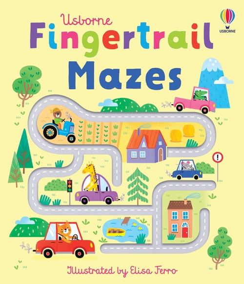 Fingertrail Mazes by Felicity Brooks, Elisa Ferro, 9781805317593