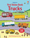 First Sticker Book Trucks by Sam Taplin, Dan Crisp, 9781805319399