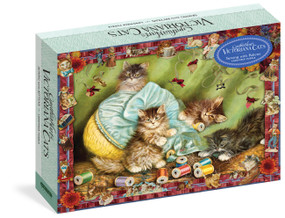 Cynthia Hart's Victoriana Cats: Sewing with Kittens 1,000-Piece Puzzle by Cynthia Hart, 9781523523733