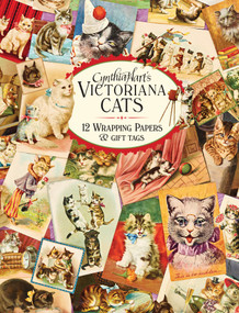 Cynthia Hart's Victoriana Cats: 12 Wrapping Papers and Gift Tags by Cynthia Hart, 9781523523740