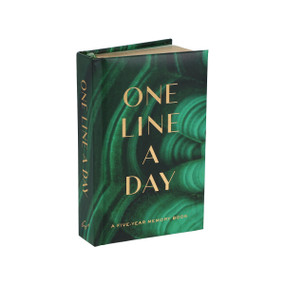 Malachite Green One Line a Day (A Five-Year Memory Book) by Chronicle Chronicle Books, 9781797225494